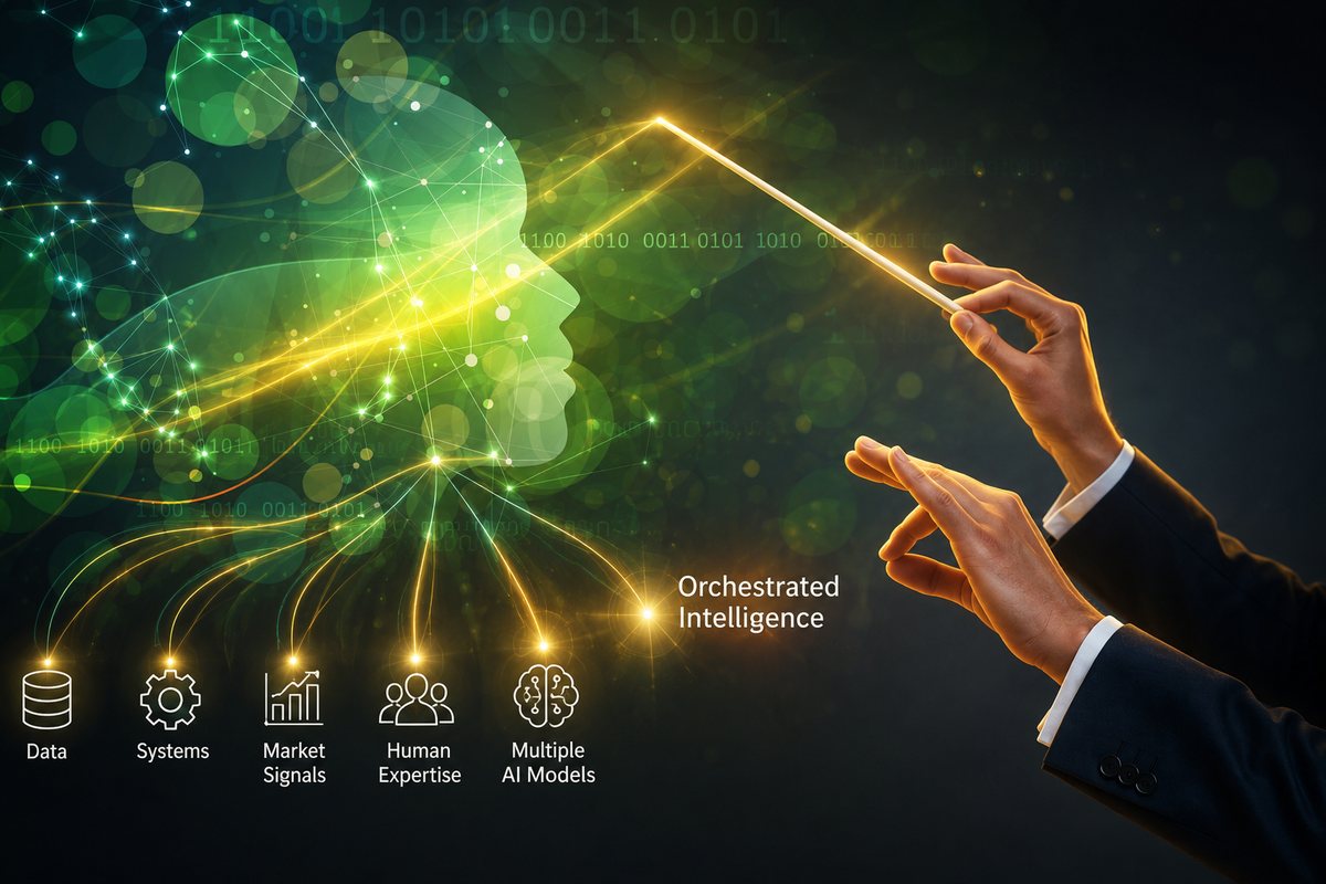 Orchestrated intelligence across data, systems, and AI models
